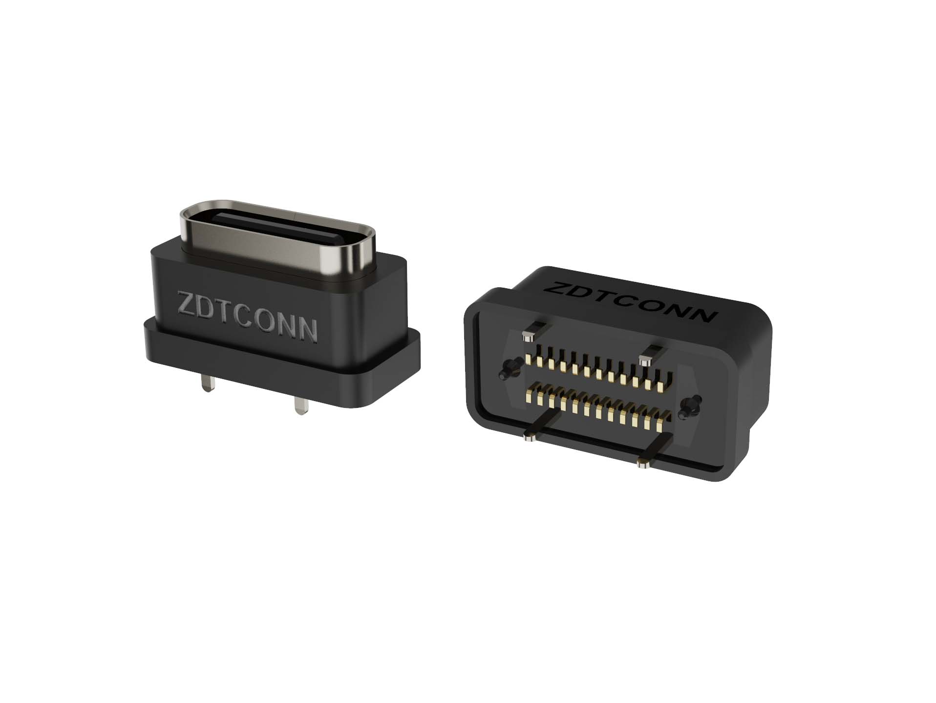 Type-C 24P防水直立式H=6.5