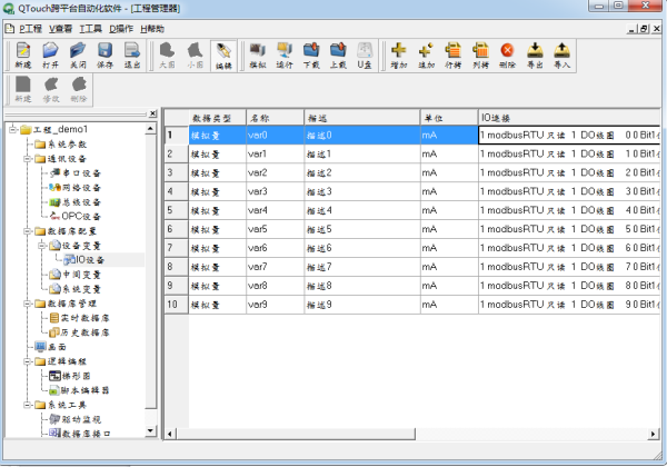 配置好的数据图