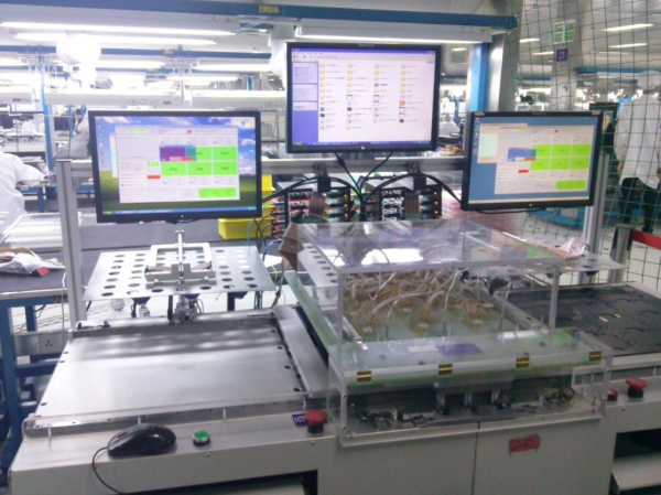 机器人控制系统应用案例检测台