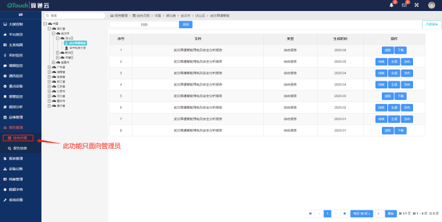 舜通云综合月报使用说明